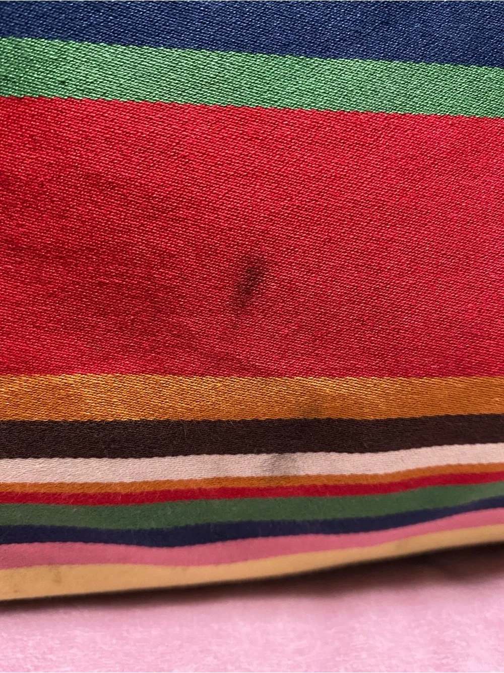 KATE SPADE NEW YORK Multicolored Striped Tote Bag
